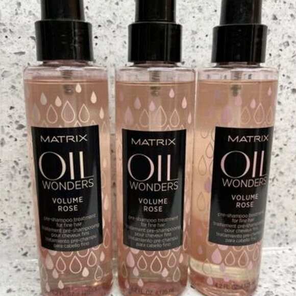 Matrix Oil Wonders Volume Rose Pre-Shampoo Treatment 4.2 oz (pack of 3) - Picture 1 of 1